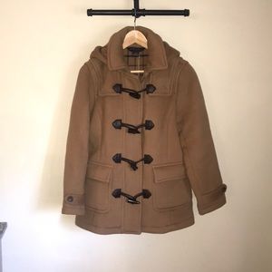 Wool Pea Coat w/Toggles